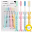 Set 4 Bàn Chải Xuất Nhật Cho Bé, Bàn Chải Đánh Răng Trẻ Em Hình Ngộ Nghĩnh (thỏ, gấu)