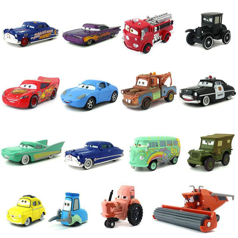 Đồ chơi mô hình xe hơi Pixar 4-8cm tùy chọn kiểu dáng dành cho bé