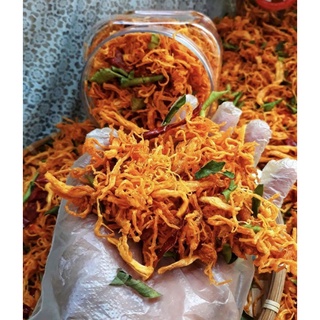 250g khô gà lá chanh Đặc Biệt có giấy vệ sinh an toàn thực phẩm