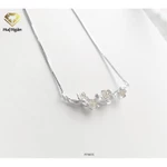Dây chuyền bạc Ý 925 Huệ Ngân - Hoa mai vàng PP1602 — ảnh 3