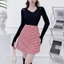 Chân váy dạ kẻ ziczac dáng ngắn CV1085 KYMIE