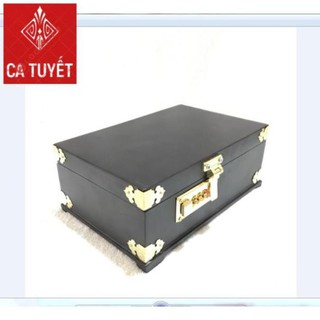[Siêu Rẻ]HỘP ĐỰNG TRANG SỨC GỖ HƯƠNG LOẠI CAO CẤP KHÓA MÃ SỐ