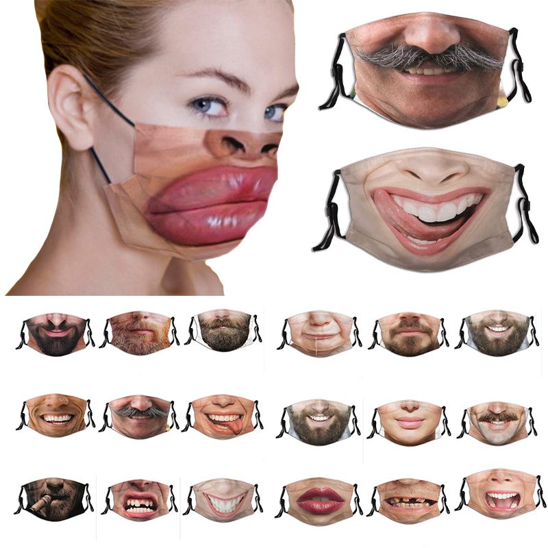 Mặt nạ Halloween bắt mắt và huýt sáo được thiết kế dành cho người lớn và tiếng cười vui nhộn