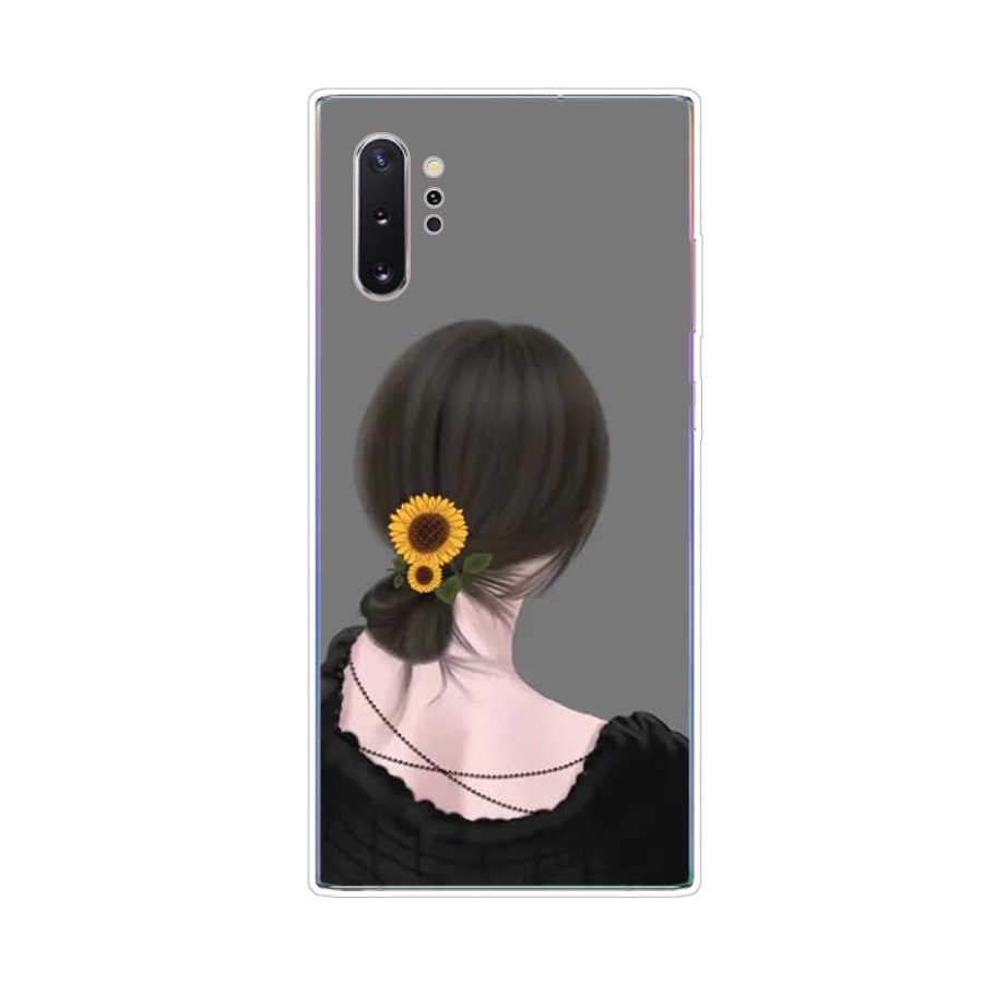 Ốp Điện Thoại TPU Dẻo In Họa Tiết Độc Đáo Thời Trang Cho Samsung Galaxy note 9 10 plus