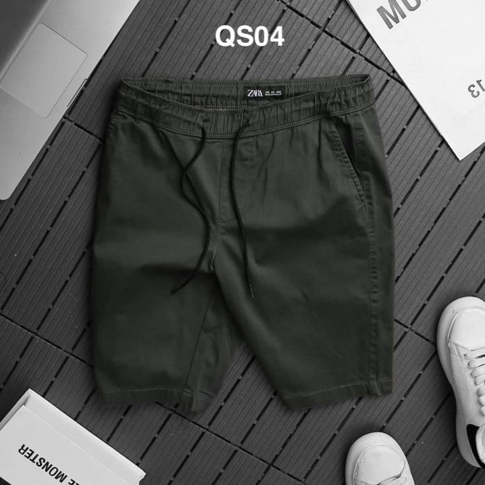 Quần short Zara DƯ HÃNG co giãn lưng thun hỗ trợ đổi size thoải mái