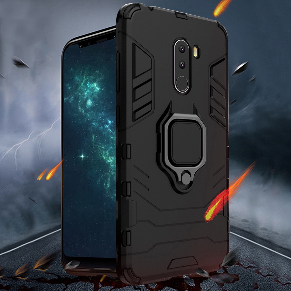 Ốp điện thoại cứng chống sốc cho For Xiaomi Pocophone F1 Poco X3 NFC X2 F2 M2 Pro