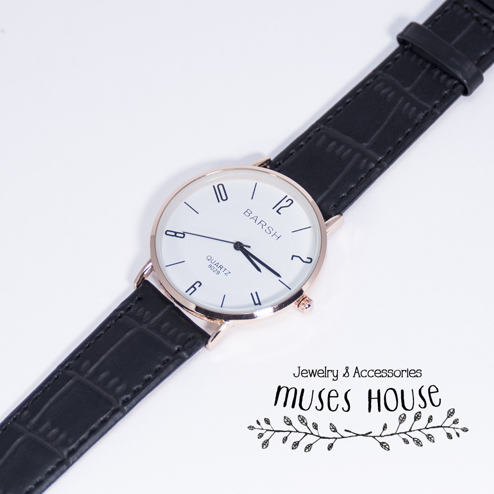 Đồng hồ nam BARSH dây da | Shopee Việt Nam