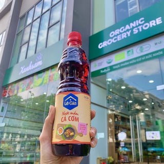 Nước Mắm Cá Cơm Truyền Thống Lê Gia 650ml/ 2L - Xanhsam Natural & Organic