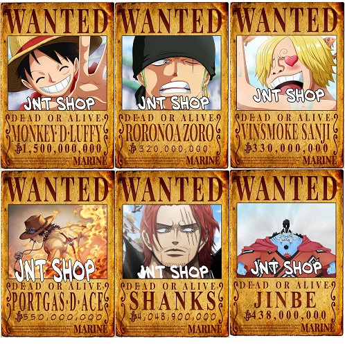 Với Poster Wanted Truy nã One Piece Vua Hải Tặc, bạn sẽ cảm thấy mình là một trong những người hâm mộ đích thực của Luffy và đồng đội. Sưu tập các poster Wanted hiếm có và trang trí căn phòng của bạn với chúng. Hãy xem hình ảnh để tìm hiểu thêm về Poster Wanted Truy nã One Piece Vua Hải Tặc.