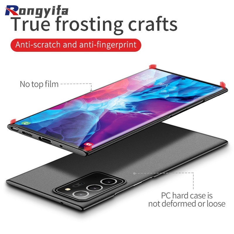 Ốp Điện Thoại Pc Cứng Siêu Mỏng Samsung Note 20 Ultra 10 Plus S21 S20 Ultra Plus S10 Plus Note 8 9 10 20 Ultra Plus Lite
