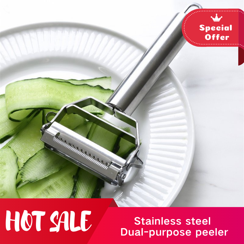 Dao Gọt Vỏ Đa Năng Bền Bỉ / Multi-Functional Durable Stainless Steel Peeler for Kitchen Vegetables Fruits