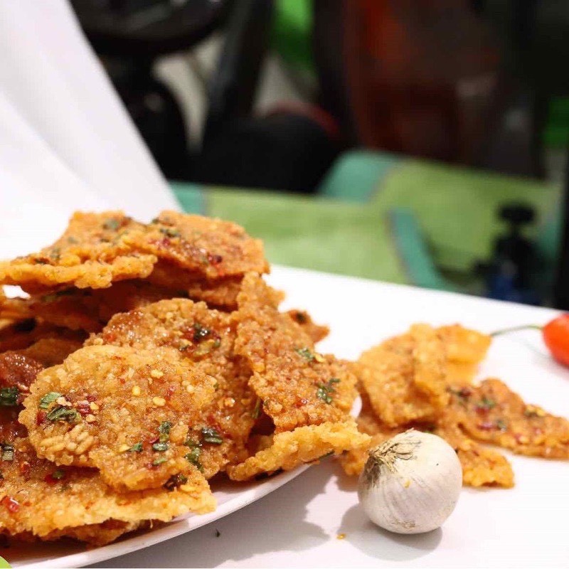 1Kg Cơm Cháy Mắm Hành Bể Loại Ngon  (11 bịch cơm cháy nguyên)- Hàng ngon nhà làm - Siêu ngon siêu rẻ siêu sạch