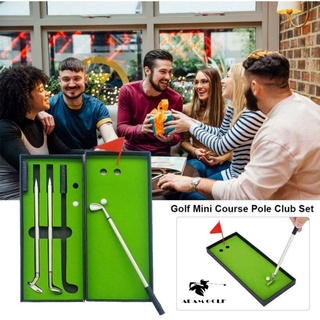 Quà tặng cao cấp cho GOLFER - Bộ bút ký dụng cụ đánh Golf Mini để bàn - Loại 1 tuyển chọn