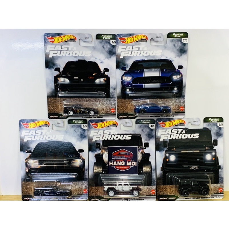 Hobby Store Xe Mô Hình Hot Wheels Premium Fast And Furious Fleet Full Set 5 Chiếc Shopee Việt Nam 6887