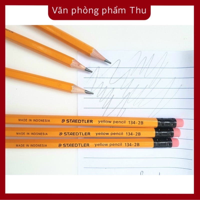 Bút chì chuốt, viết chì chuốt 2B thân gỗ Staedtler 134-2B | Shopee Việt Nam