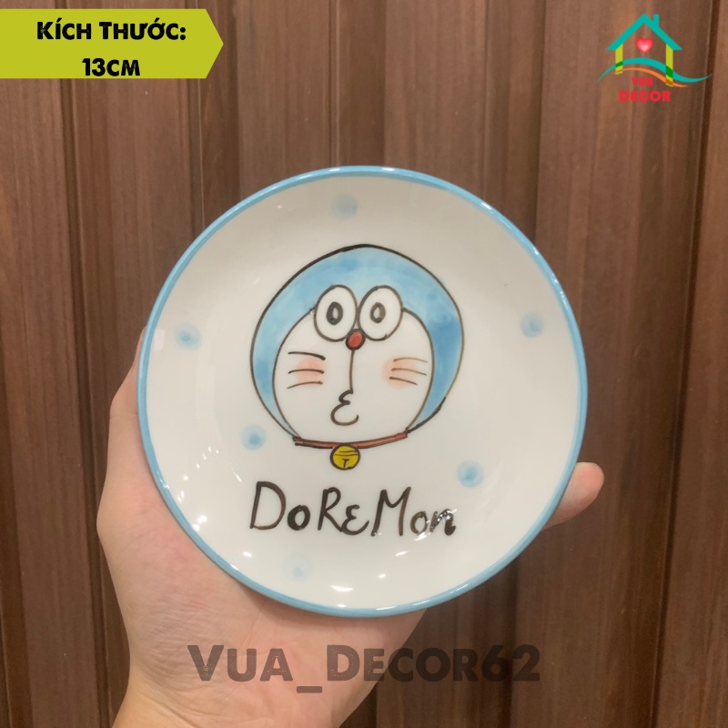 Bát đĩa sứ, Doraemon, chén dĩa dễ thương, bát ăn cơm Gốm Sứ Bát Tràng ...