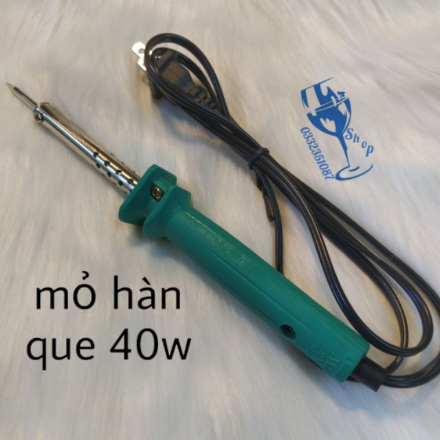 Mỏ hàn 40w đầu nhọn tay cầm nhựa | Shopee Việt Nam