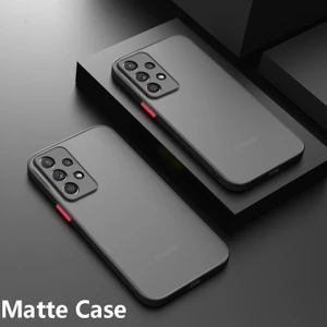 Ốp Điện Thoại Cứng Mặt Nhám Chống Sốc Bảo Vệ Camera Cho Samsung Galaxy A52S A32 A52 A72 4G A13 A33 A53 5G SM-A536B