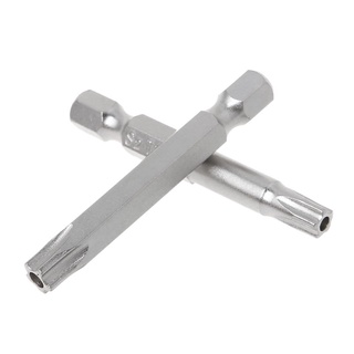 7Pcs Star Drill Bits Screwdriver Magnetic Shank Hand Tools Five-pointed Star Bor