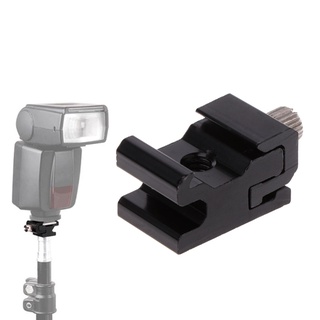 COME Hot Shoe Flash Giá Đỡ Đứng Gắn Adapter Kích Hoạt Giá Đỡ Phụ Kiện Camera Mới