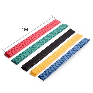 WEETW Ống Bọc Co Nhiệt 5 Màu 1M Tay Cầm Vợt Tay Cầm Cách Nhiệt Bảo Vệ Chống Trơn Trượt Polyolefin Cầu Lông Tay Ống