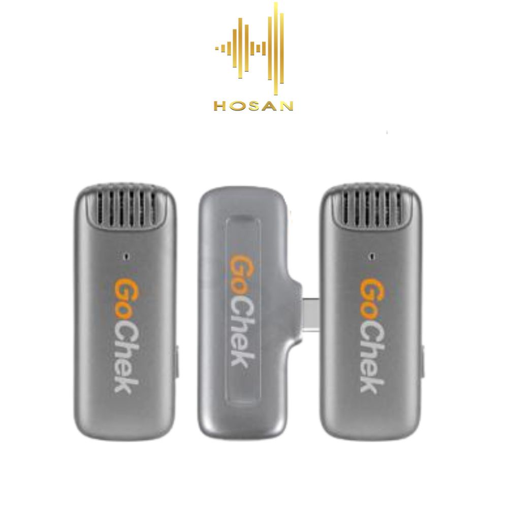Micro thu âm không dây HOSAN B01 Pro - Microphone cổng kết nối type c công nghệ không dây 2.4G