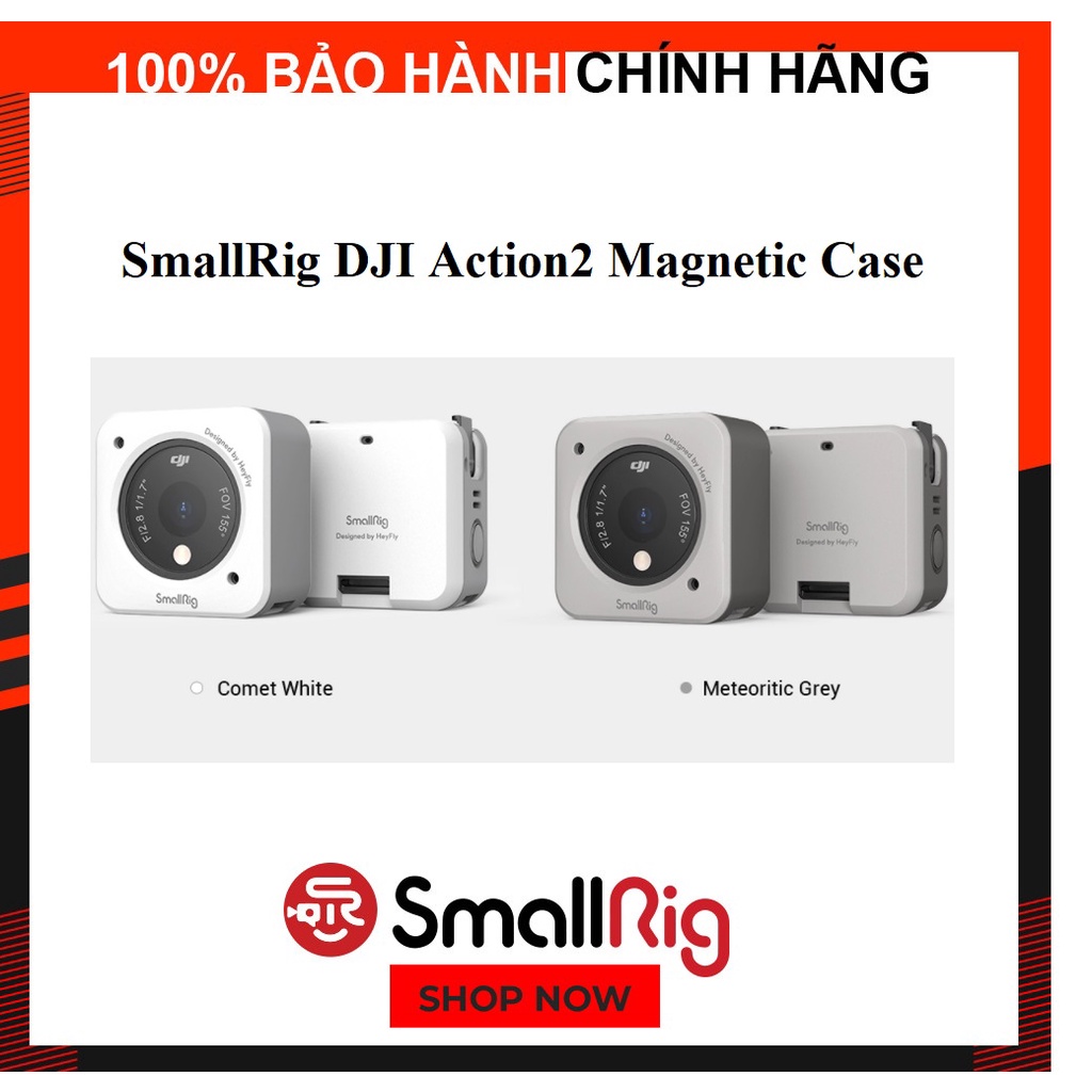 SmallRig DJI Action2 Magnetic Case 3626 (White) hoặc 3627 (Grey ...