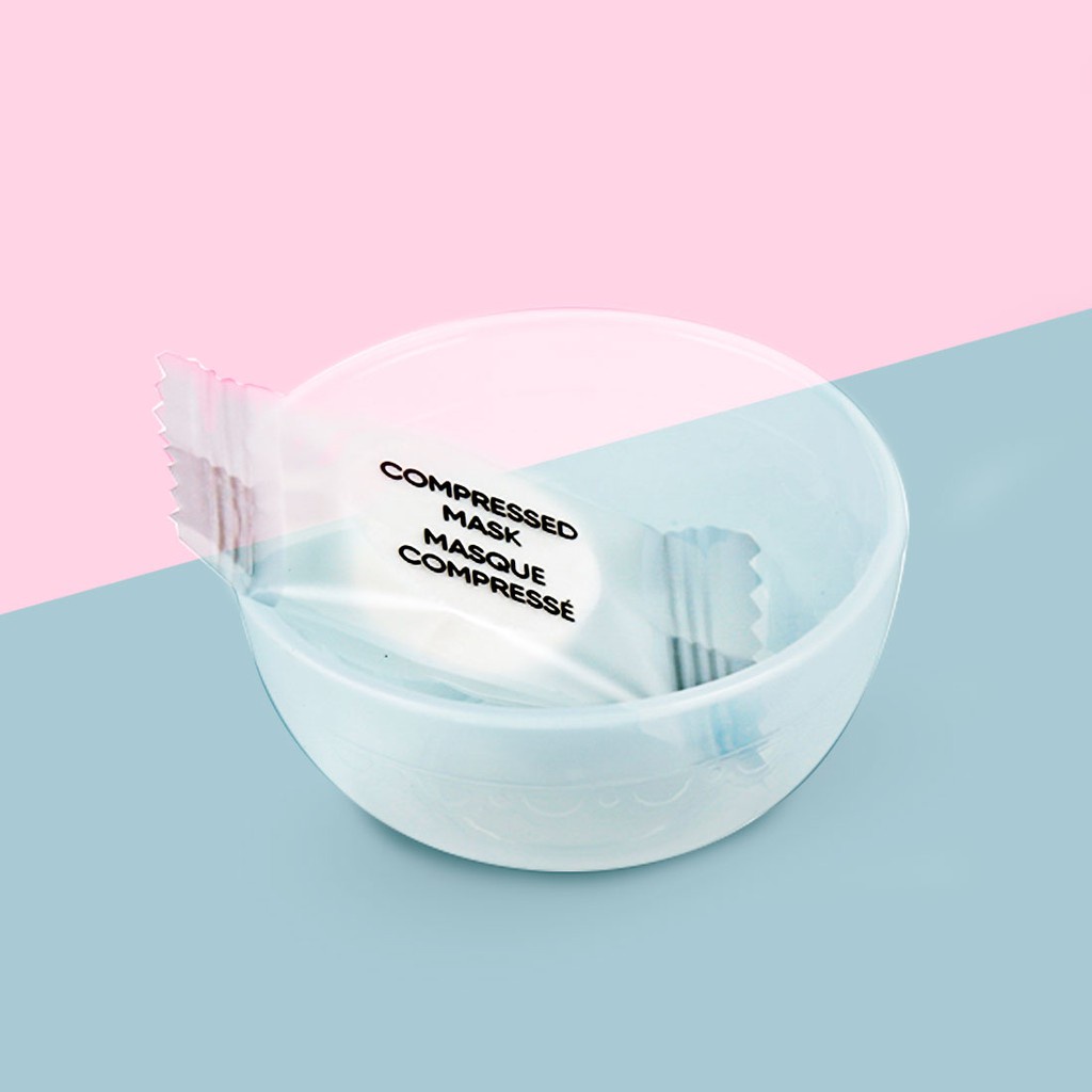 Mặt nạ dưỡng da MINISO mặt nạ giấy nén mặt nạ giấy 30 miếng hàng chính hãng-Bát mặt nạ miễn phí