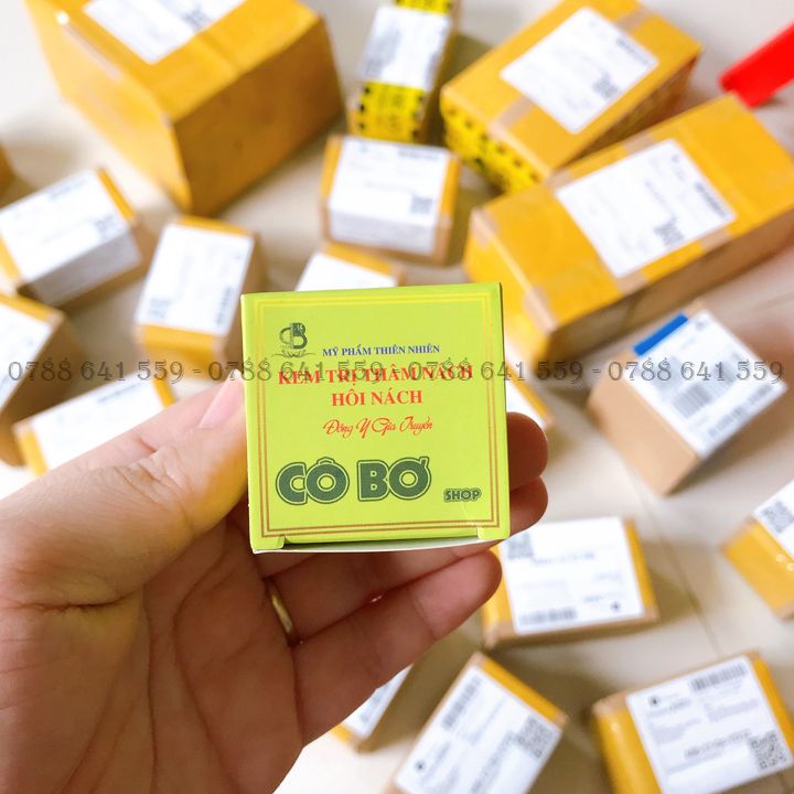 Kem Thâm Nách Hôi Nách, Kem Cô Bơ Đông Y Gia Truyền, Giúp Loại Bỏ Mùi Hôi Nách Dưỡng Trắng Nách, Chiết Xuất Từ Thảo Dược