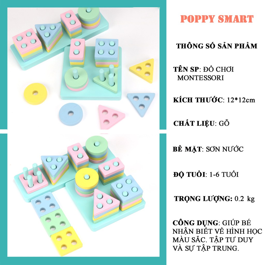 Đồ Chơi Gỗ Thông Minh Phát Triển Tư Duy Cho Bé – Đồ Chơi Gỗ Giáo Dục