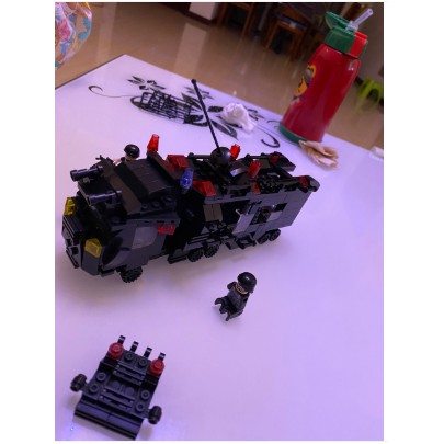 [500 CHI TIẾT] BỘ ĐỒ CHƠI LẮP GHÉP XẾP HÌNH CẢNH SÁT,Lắp Ghép OTO,ROBOT,THUYỀN,TRỰC THĂNG,Lắp ráp tàu