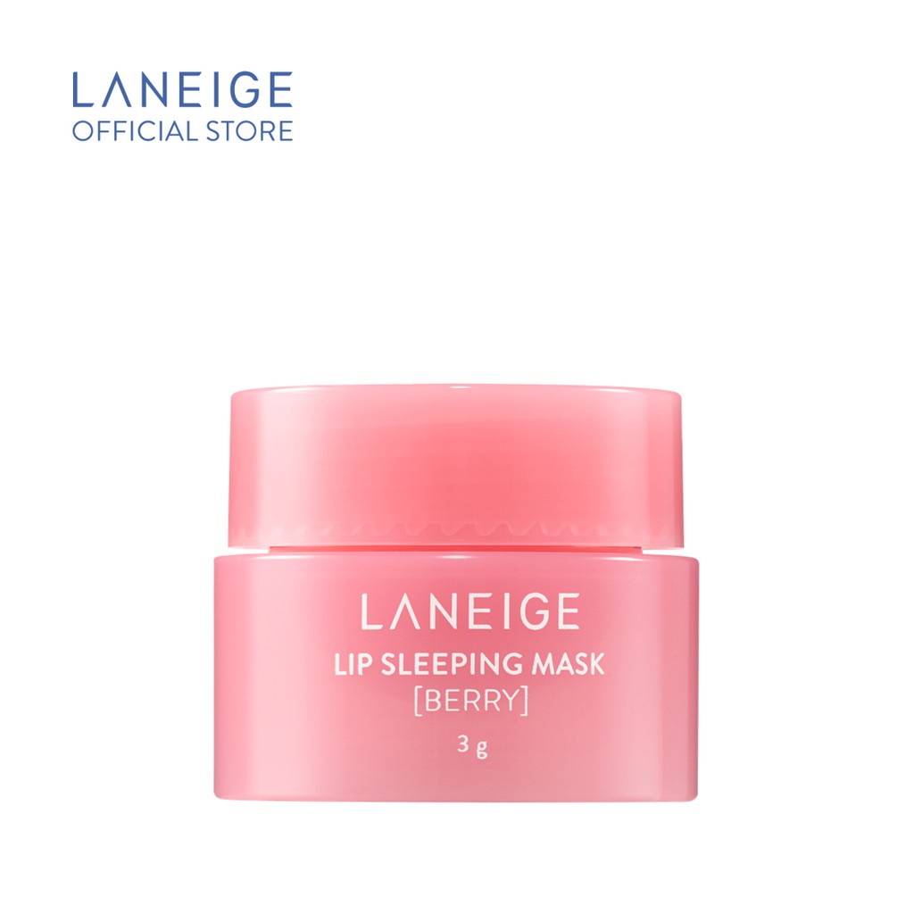 [HB GIFT] [Hàng tặng không bán] Mặt nạ ngủ cho môi LANEIGE Lip Sleeping Mask Berry 3G – Minisize