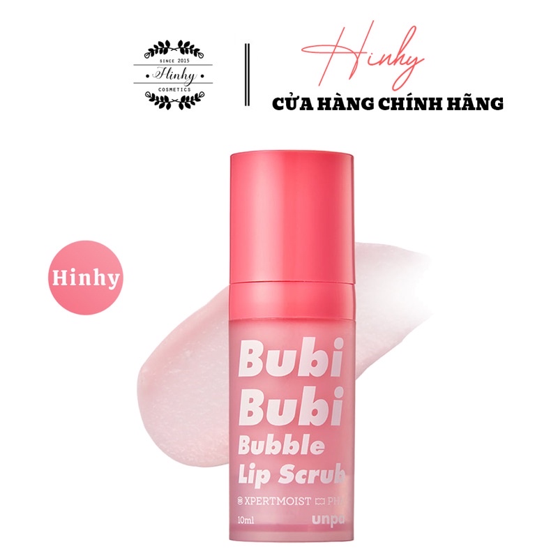 Tẩy Da Chết Môi Sủi Bọt BUBI BUBI LIP
