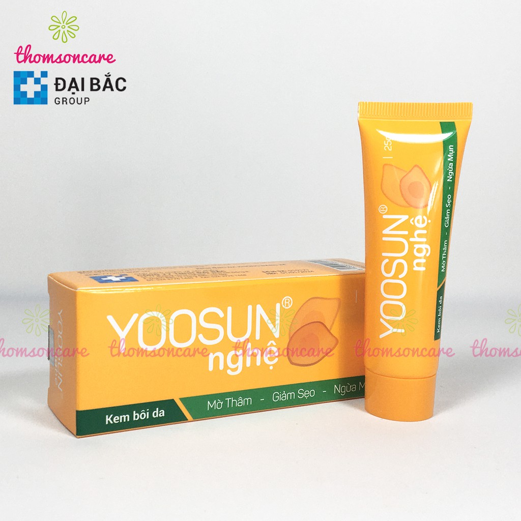 Kem nghệ Yoosun – ngừa mụn, ngừa sẹo từ tinh chất nghệ, có thêm vaseline dưỡng da, làm mềm mịn da