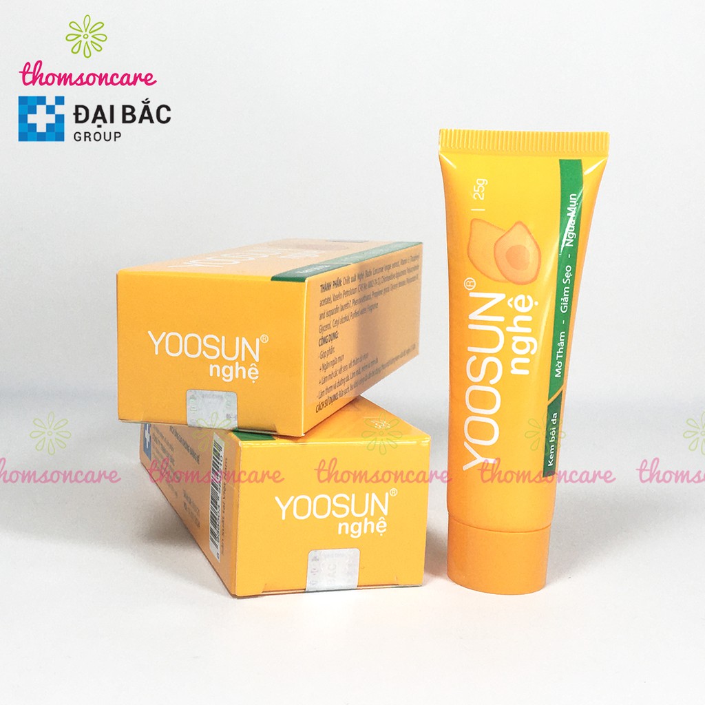 Kem nghệ Yoosun – ngừa mụn, ngừa sẹo từ tinh chất nghệ, có thêm vaseline dưỡng da, làm mềm mịn da