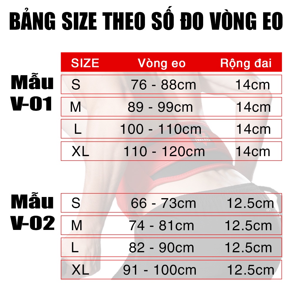 Đai Lưng Mềm Valeo hỗ trợ tập Gym, Gánh tạ, Deadlift – bản 12.5cm