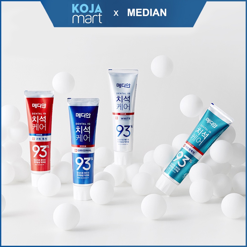 Kem Đánh Răng MEDIAN DENTAL IQ 93% Hàn Quốc 120g