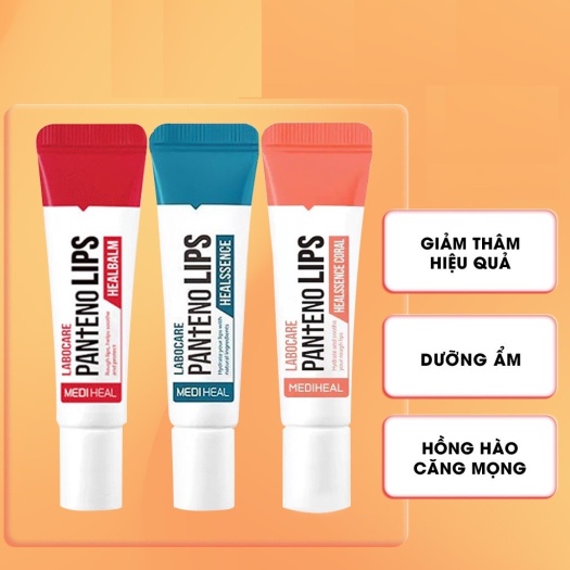 Son dưỡng Mediheal Labocare Panteno Lips 10ml giảm thâm môi hiệu quả