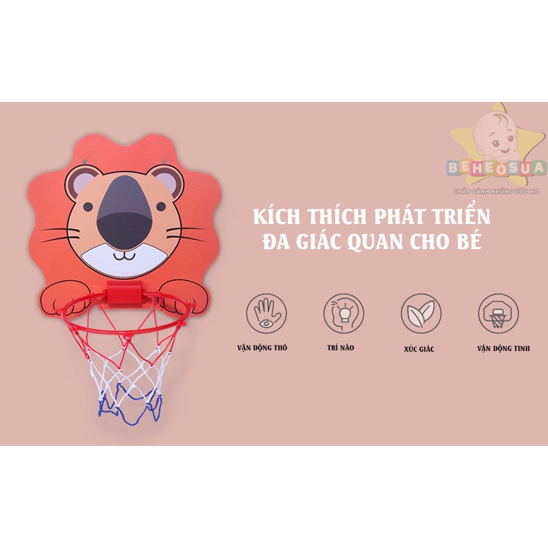 Bóng Rổ Treo Tường Cho Bé – Đồ chơi vận động cho bé