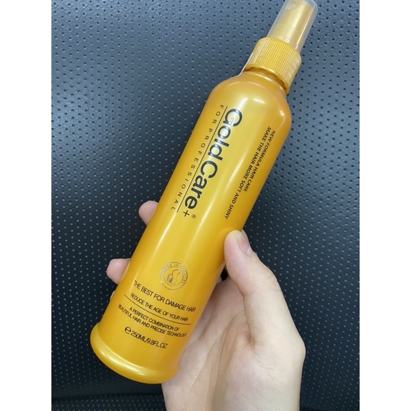 Xịt dưỡng tóc GoldCare 250ml hương nước hoa dành cho tóc khô rối hư tổn !!!