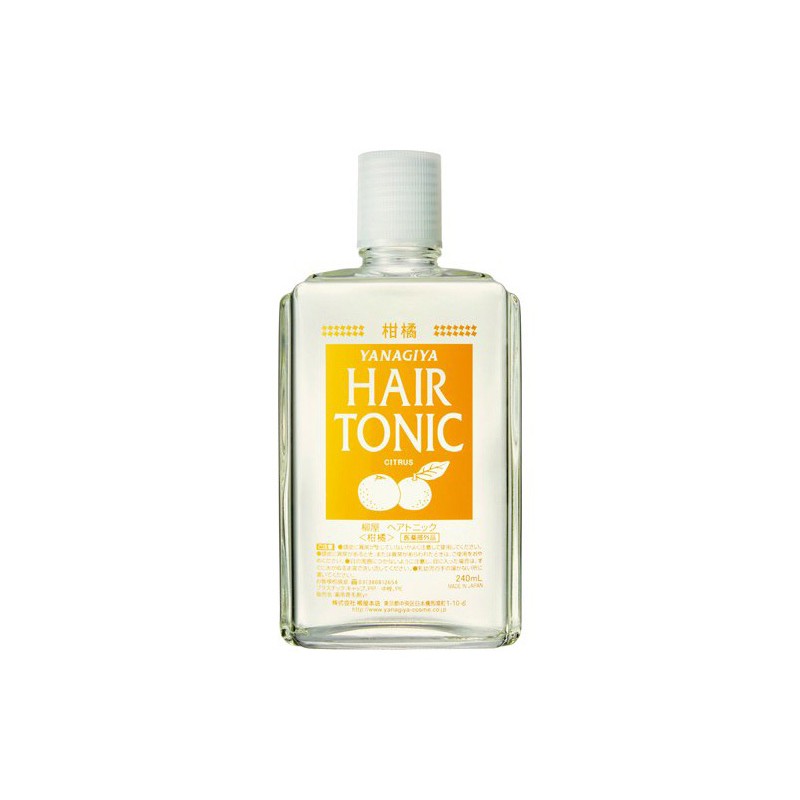 (Tặng kèm bình xịt)  Tinh dầu bưởi dưỡng tóc Hair Tonic Citrus Yanagiya 240ml