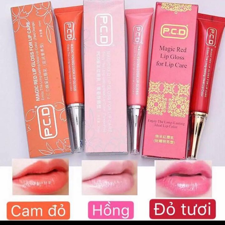 DƯỠNG KÍCH MÀU MÔI SAU XĂM PCD CHÍNH HÃNG
