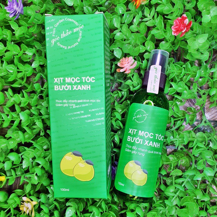 [Sỉ-Rẻ] Xịt Mọc Tóc Bưởi Xanh Góc Thảo Mộc Yurino Mẫu Mới – COCHI528 [Lẻ-Sỉ]