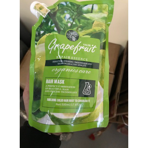 Kem Hấp – Ủ- Xả Phục Hồi Tóc Bưởi Grapefruit Siêu Mềm Mượt Dạng Túi 500ML