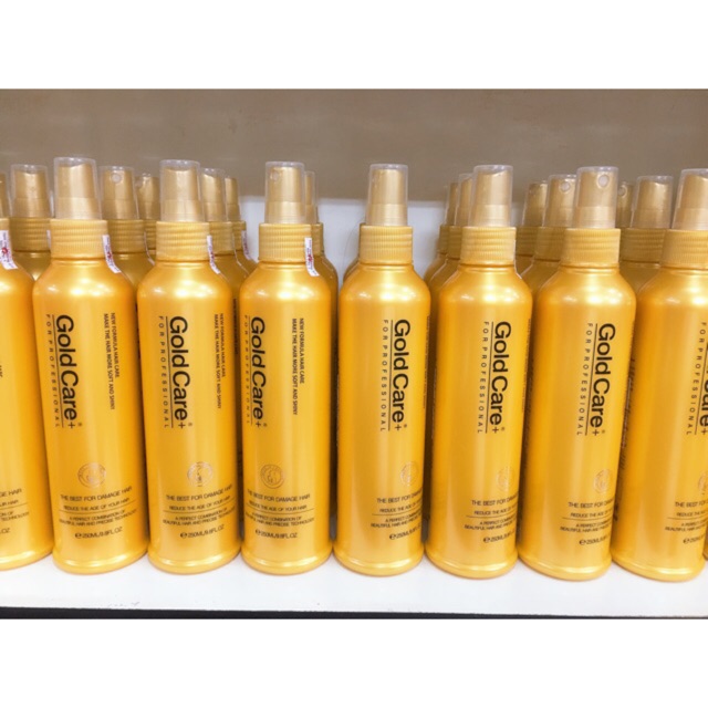 Xịt dưỡng tóc GoldCare phục hồi  Pháp