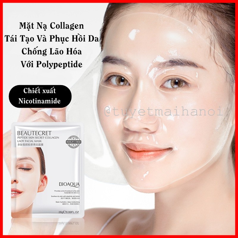 Mặt Nạ Thủy Tinh Bioaqua, Mặt nạ thạch collagen trong suốt