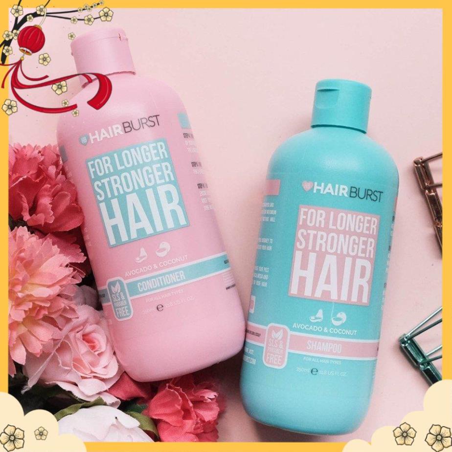 CẶP DẦU GỘI XẢ HAIRBURST Chăm Sóc, Kích Thích Mọc Tóc, Ngăn Ngừa Rụng | Chính Hãng | 350*2