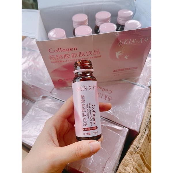 Collagen hồng skin X9 _ Hàm lượng collagen gấp x5