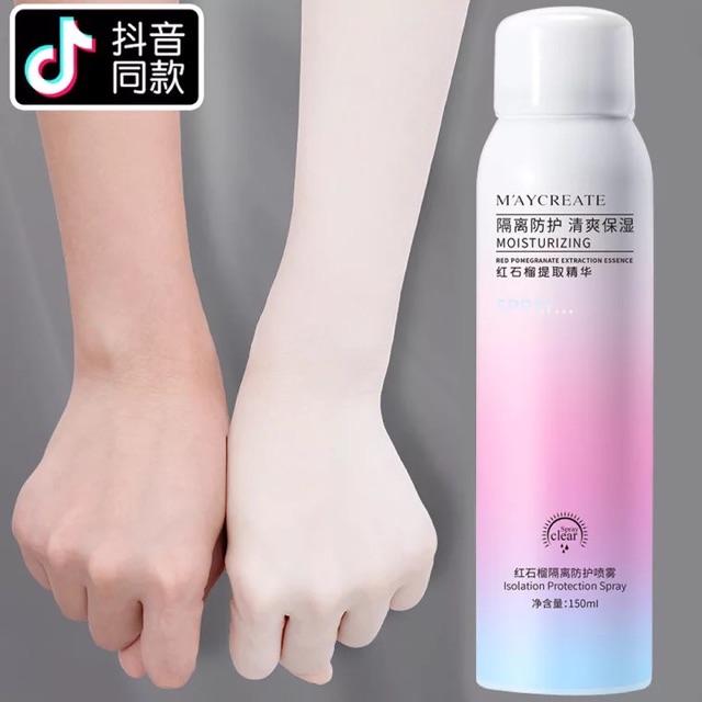 Xịt chống nắng kem chống nắng Maycreate