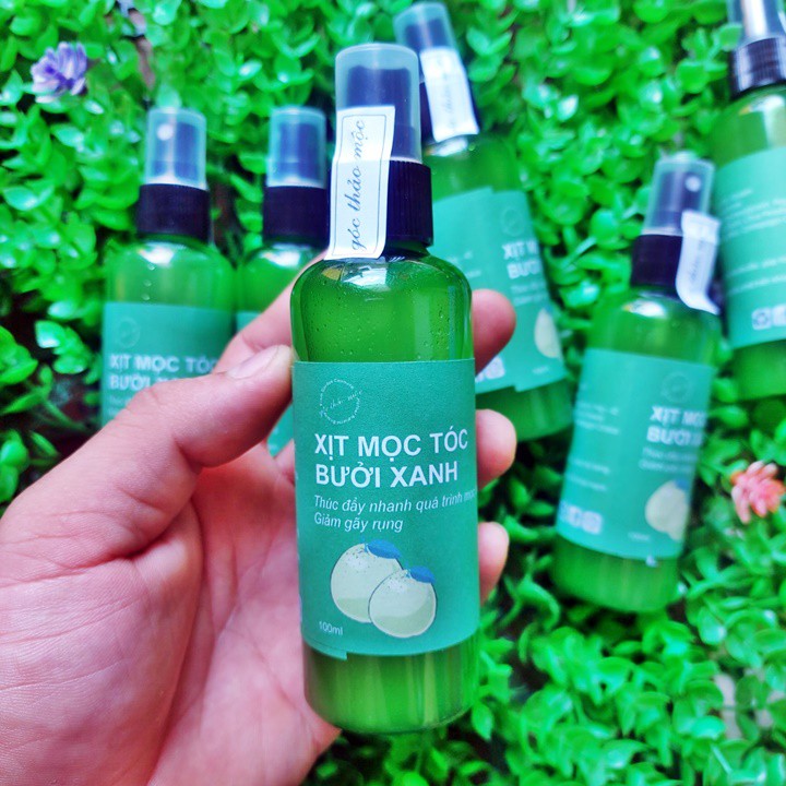 【Bán sỉ】Xịt tinh dầu Bưởi Xanh hổ trợ mọc tóc giảm rụng -làm dày tóc 🍀 Sieuthitumo 🍀